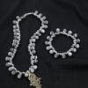 3" Tear Drop Glass Bracelet - Image 2