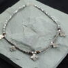 14" Tiger Eye Meskel Charm Necklace