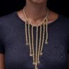 10" to 16" Brass Face Necklace