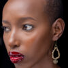 Brass Face Earrings - Image 3