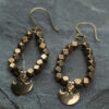 Brass Face Earrings - Image 4