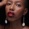 Brass Beads Cowrie Shell Earrings - Image 3
