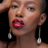 Brass Beads Cowrie Shell Earrings - Image 4